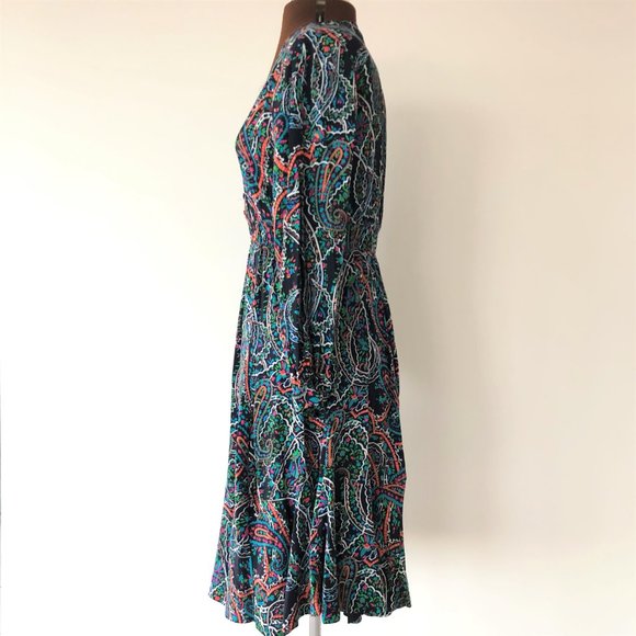 Multi-coloured Midi Dress - Picture 3 of 8